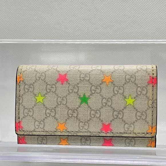 Gucci Handbags - Gucci Guccissima Sima Star 6 Key Ring Case